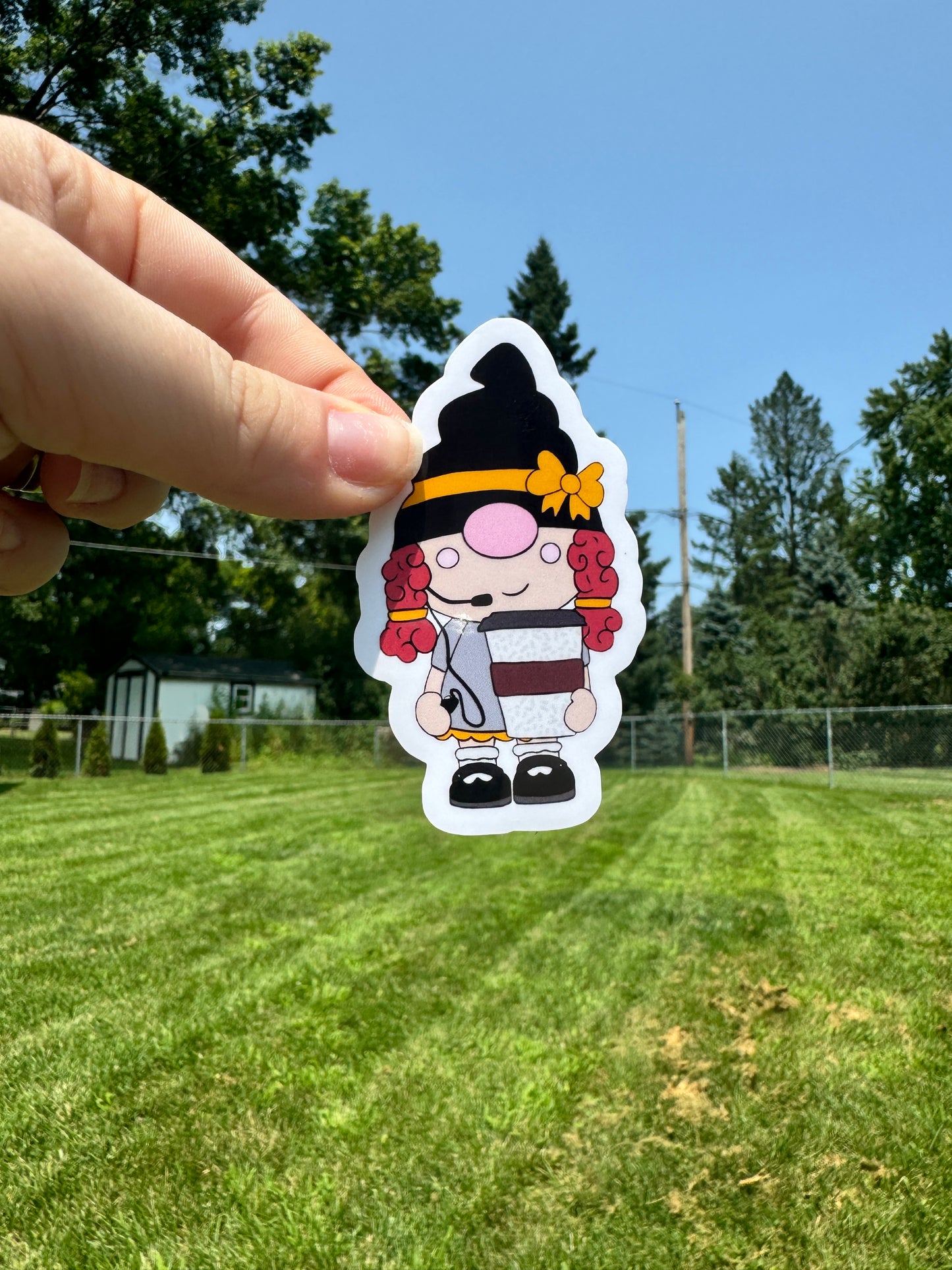 Dispatcher Gnome Sticker