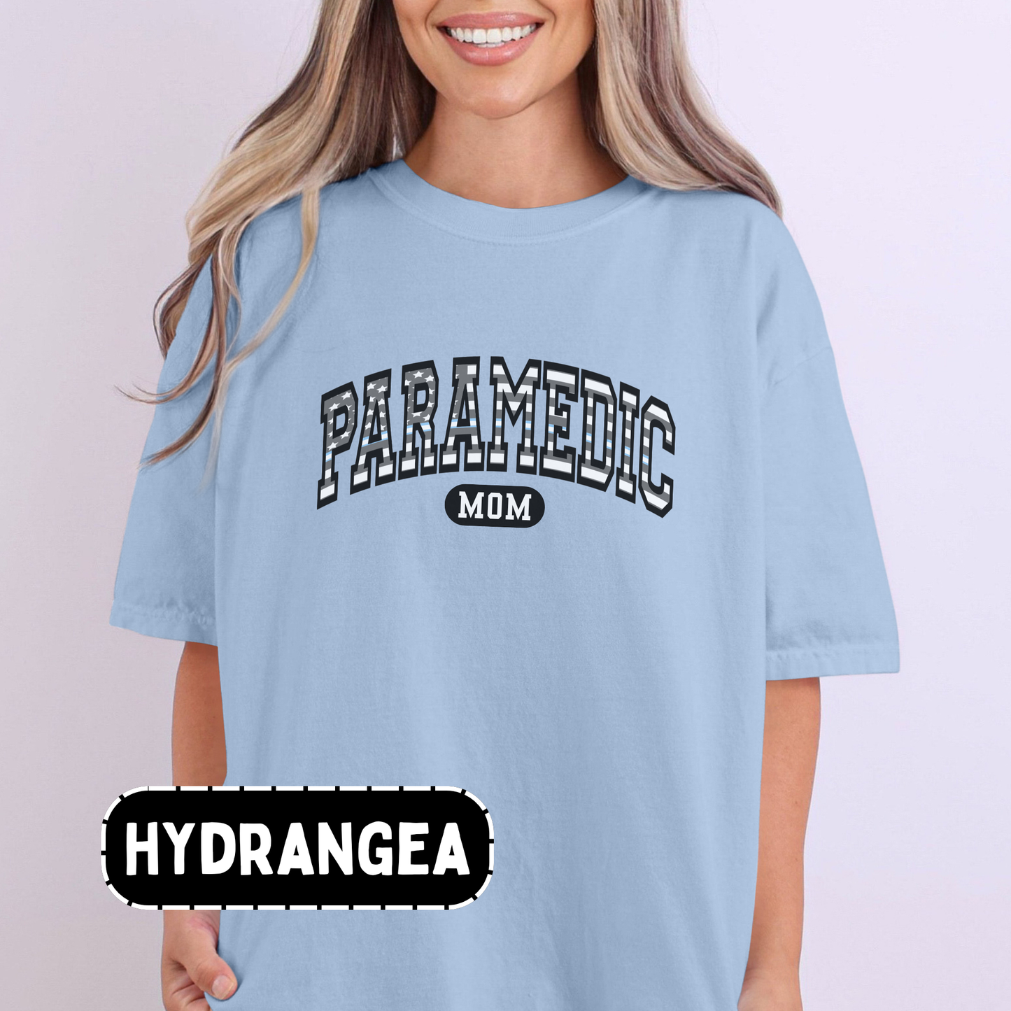 Paramedic Flag Comfort Colors Shirt
