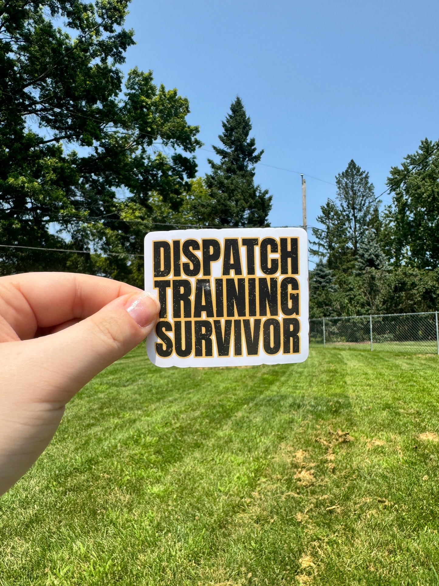 Dispatch Training Survivor Sticker