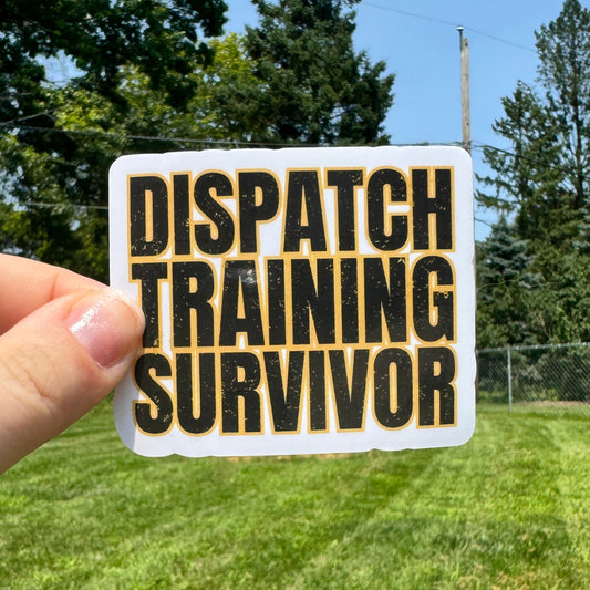 Dispatch Training Survivor Sticker