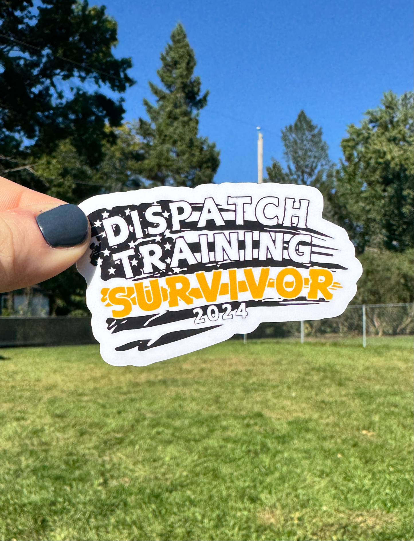 Training Survivor Dispatch Sticker