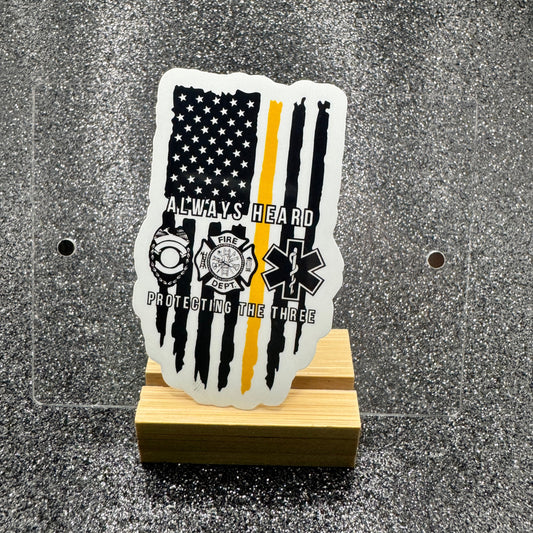 Protecting the Three Dispatch Sticker