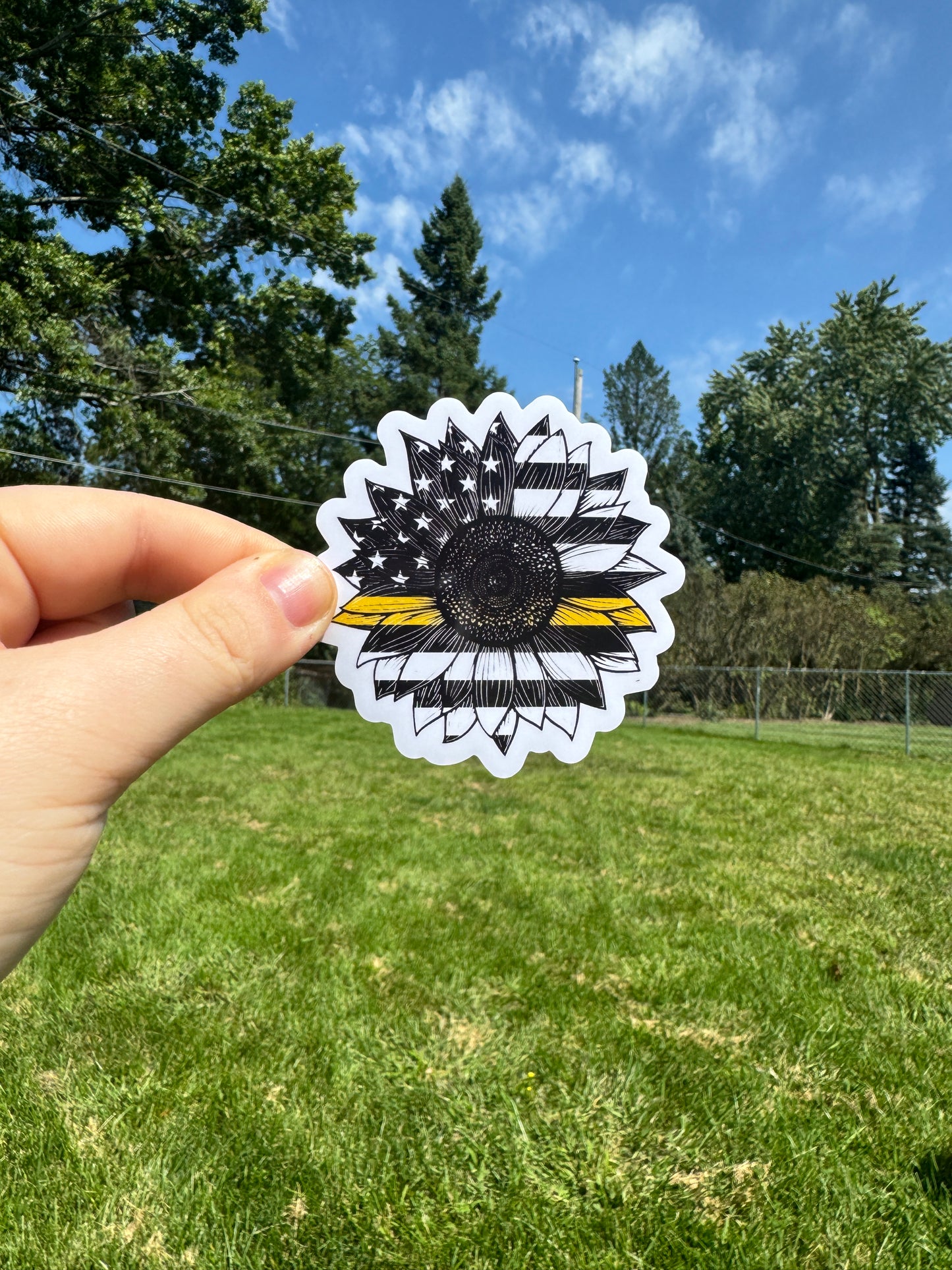 Dispatch Sunflower Sticker