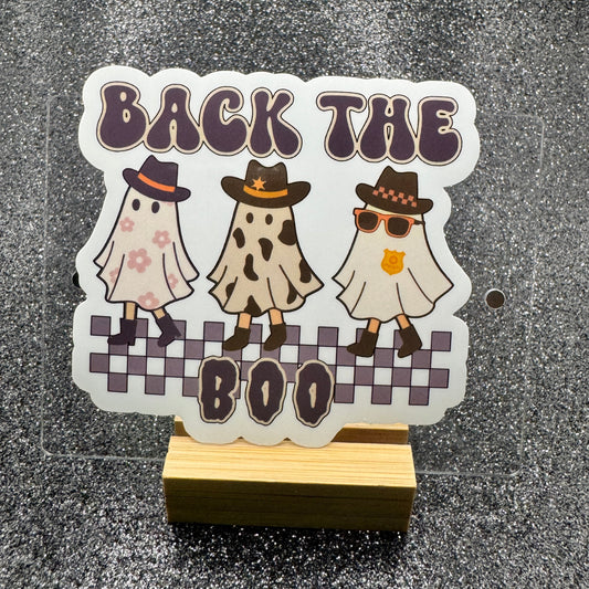 Back the Boo Police Sticker