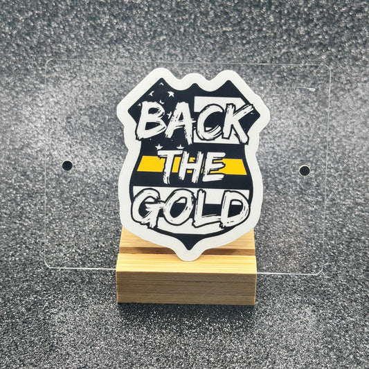 Back the Gold Dispatch Sticker
