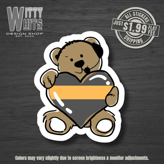 Dispatch Bear Sticker