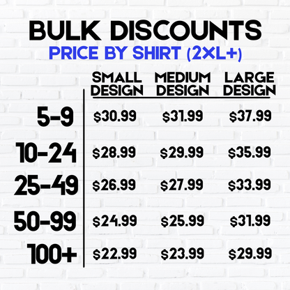 Single Sided Custom Comfort Colors Shirt