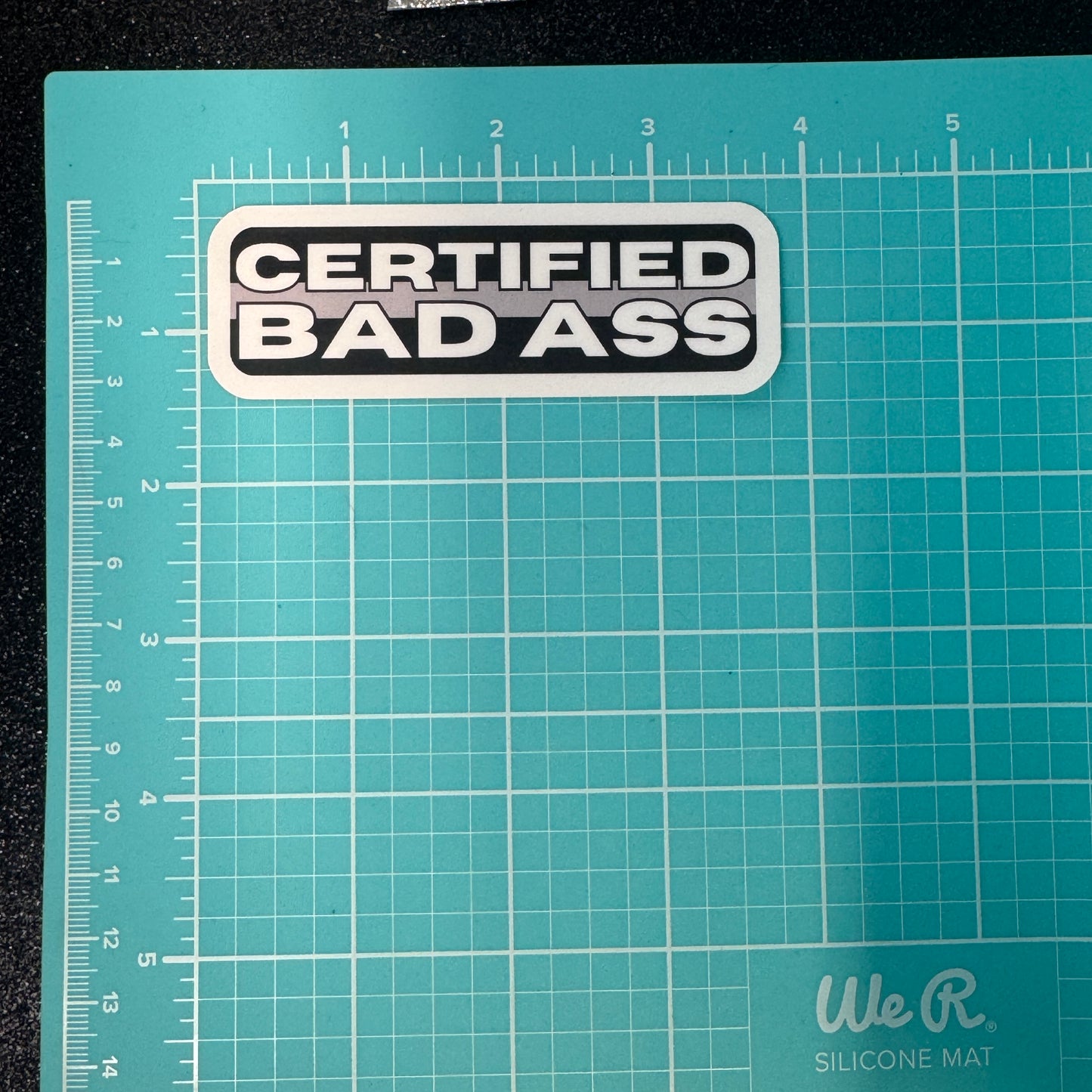 Certified Bad Ass Corrections Sticker