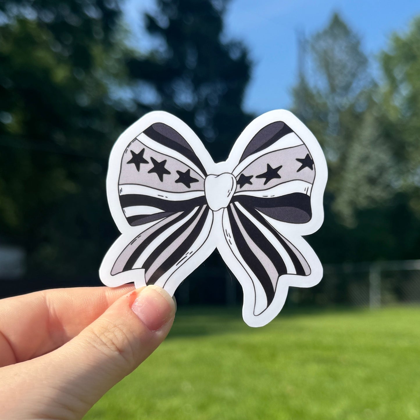 Corrections Bow Sticker