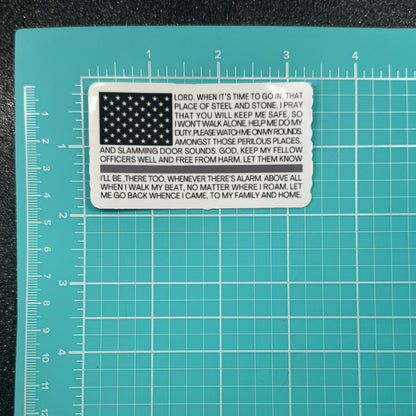 Corrections Prayer Sticker