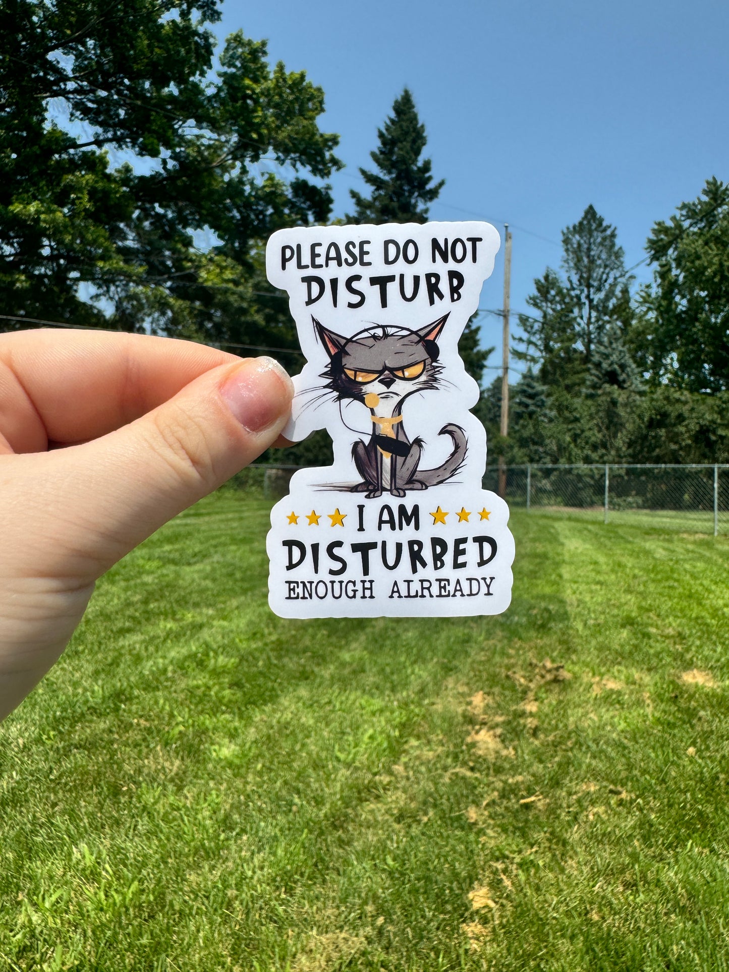 Do Not Disturb Dispatch Sticker