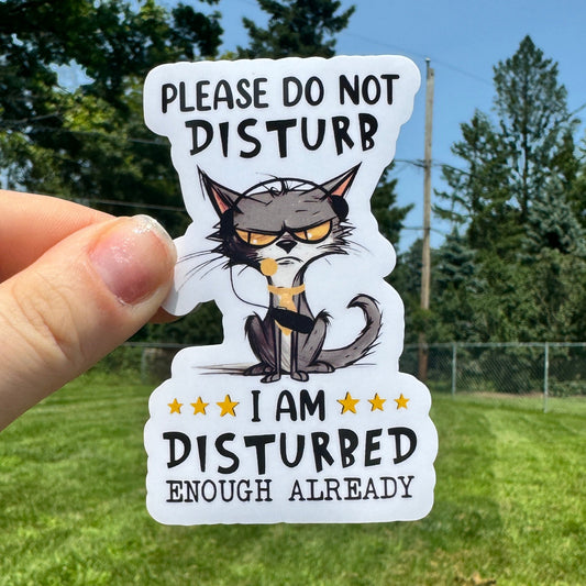 Do Not Disturb Dispatch Sticker