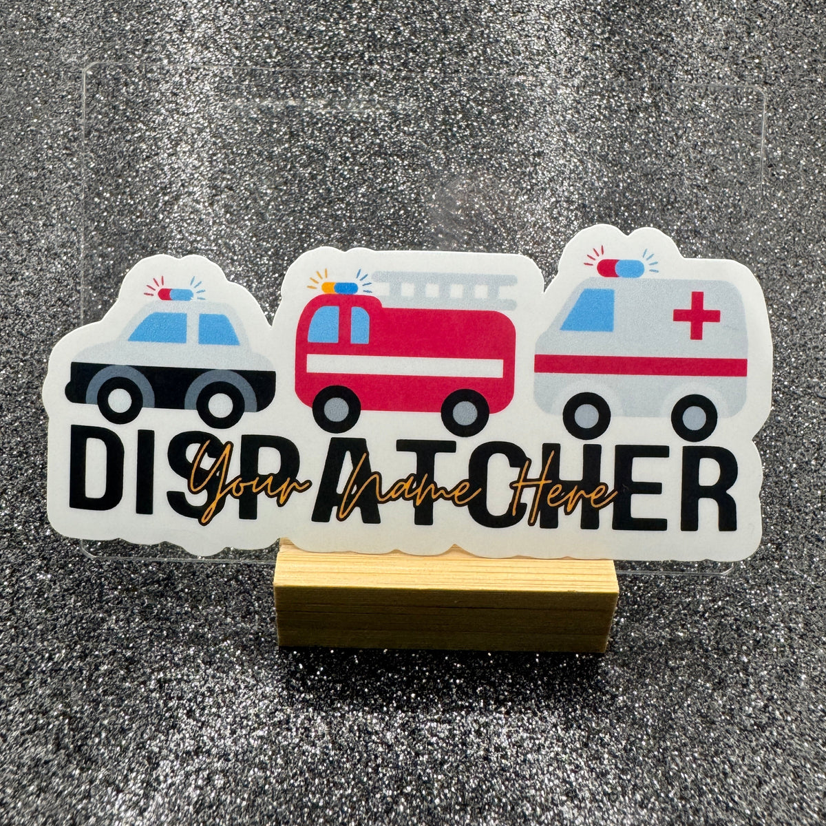 Dispatch Rigs Custom Dispatch Rigs Sticker – Witty Whits Design Shop LLC