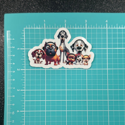 Dispatch Dogs Sticker