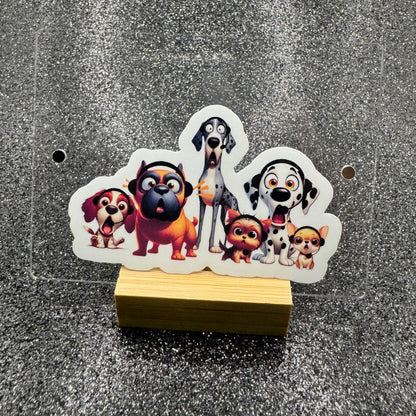 Dispatch Dogs Sticker