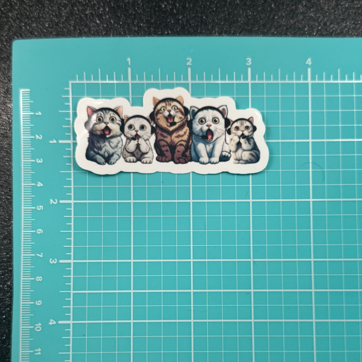 Dispatch Cat Dispatch Cats Sticker – Witty Whits Design Shop LLC