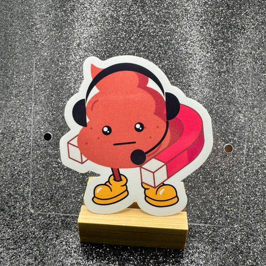 Shit Magnet Dispatch Sticker