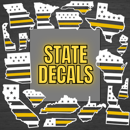 Dispatch State Flag Decal