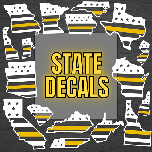 Dispatch State Flag Decal