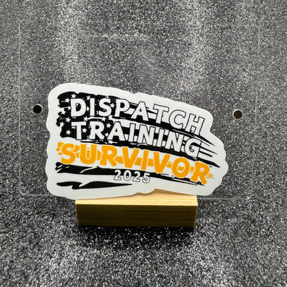 Training Survivor Dispatch Sticker
