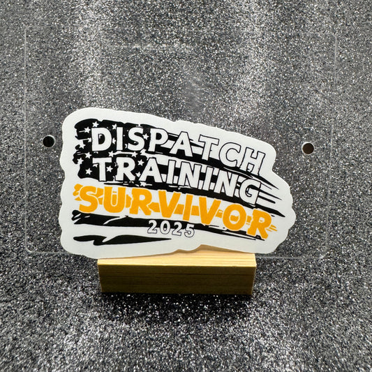Training Survivor Dispatch Sticker