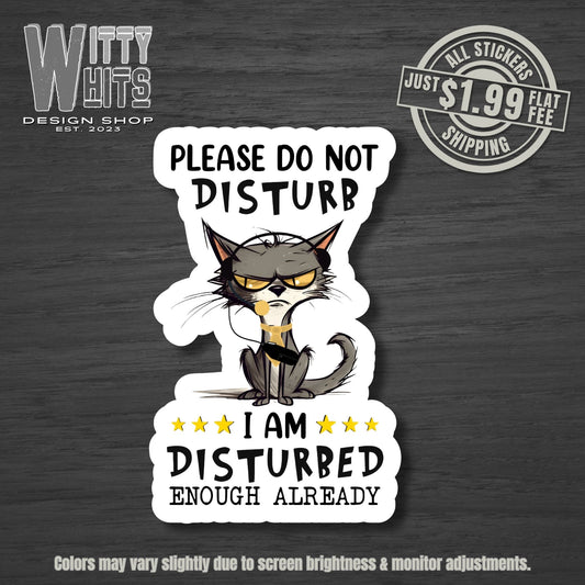 Do Not Disturb Dispatch Sticker