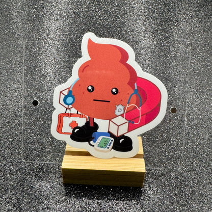 Shit Magnet EMS Sticker