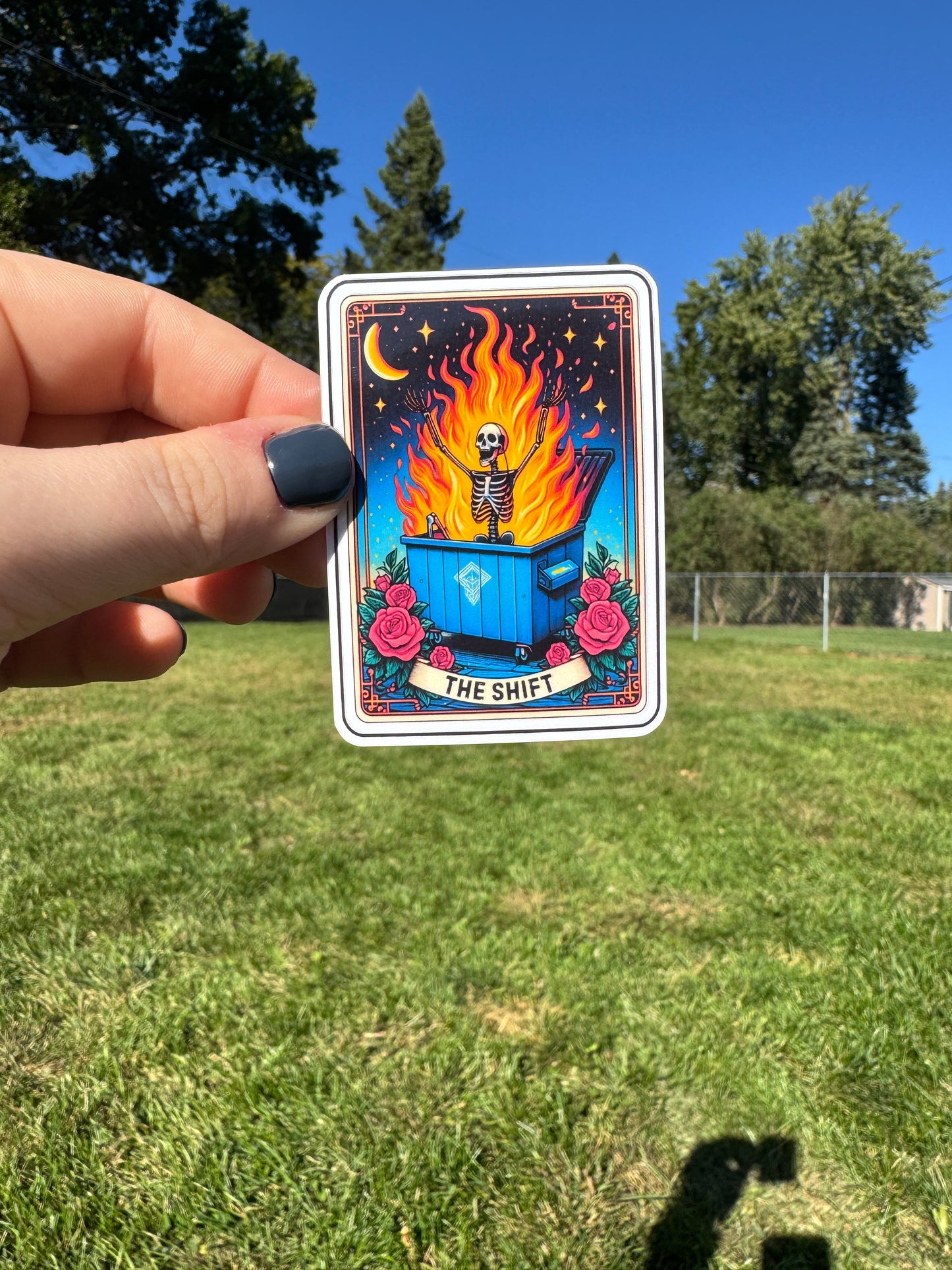 Dispatcher Tarot Card Stickers