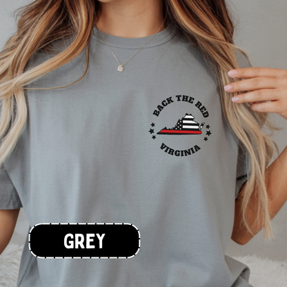Fire State Flag Comfort Colors Shirts