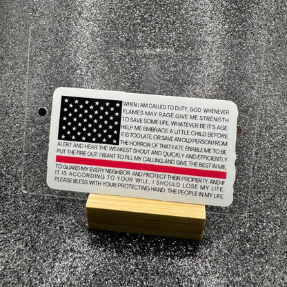 Fire Prayer Sticker