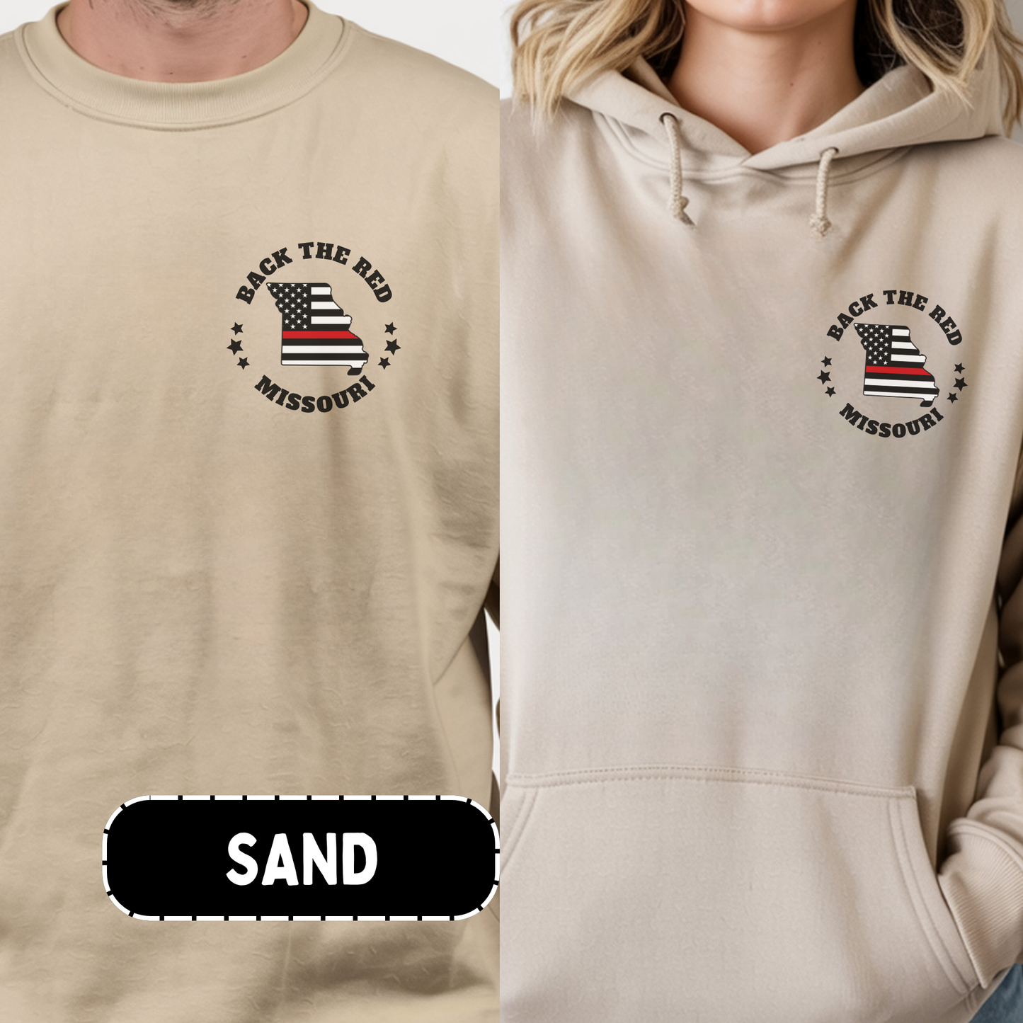 Fire State Flag Sweatshirt
