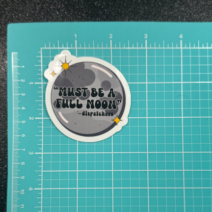 Full Moon Dispatch Sticker