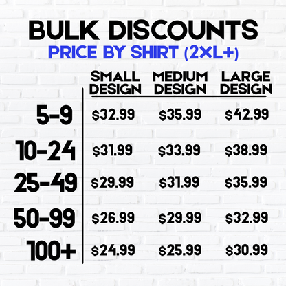 Single Sided Custom Gildan Crewneck