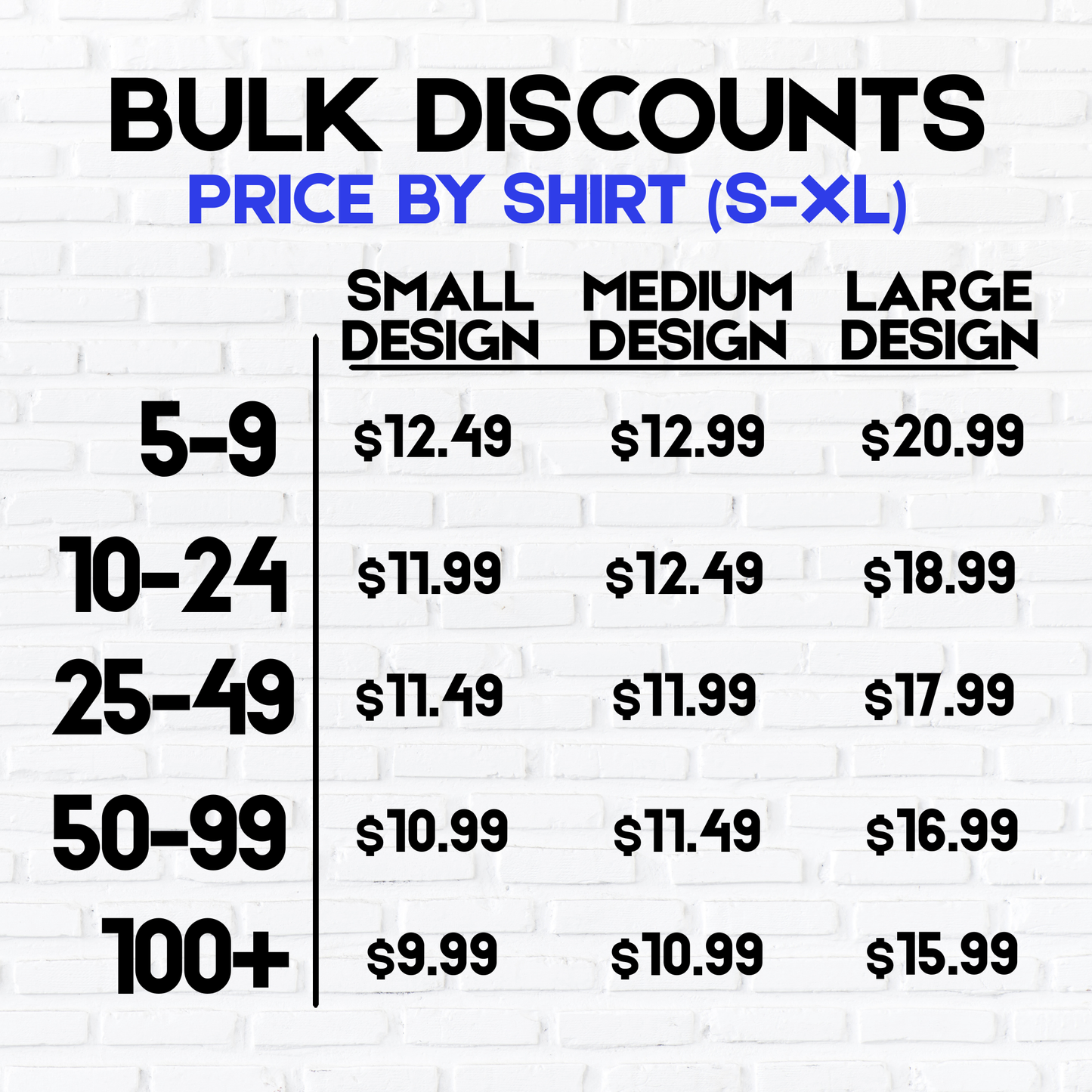 Single Sided Custom Gildan Shirt