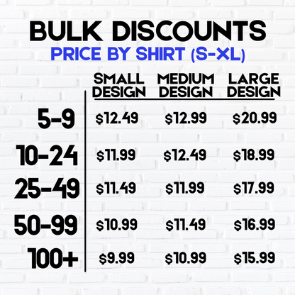 Single Sided Custom Gildan Shirt