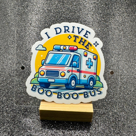 Boo Boo Bus EMT Sticker