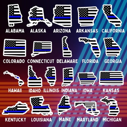 Police State Flag Magnets