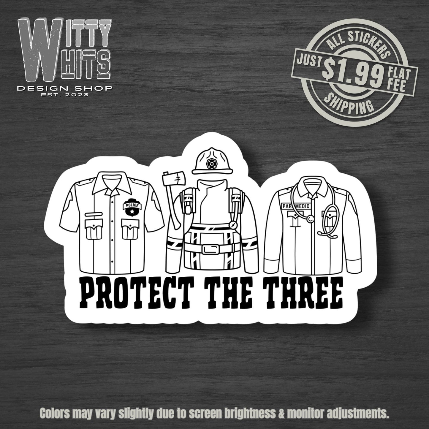 Protect the Three Dispatch Sticker