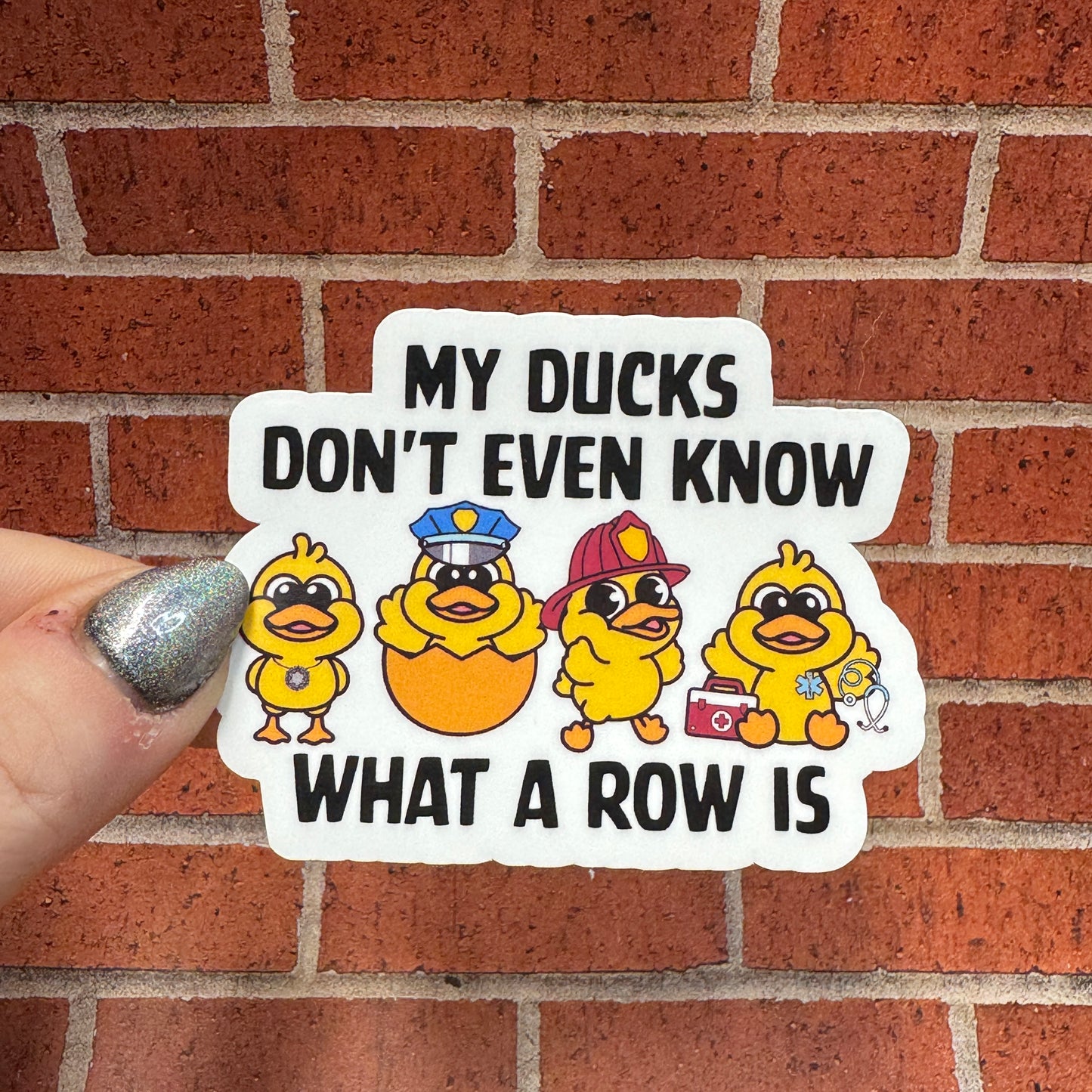 My Ducks Dispatch Sticker