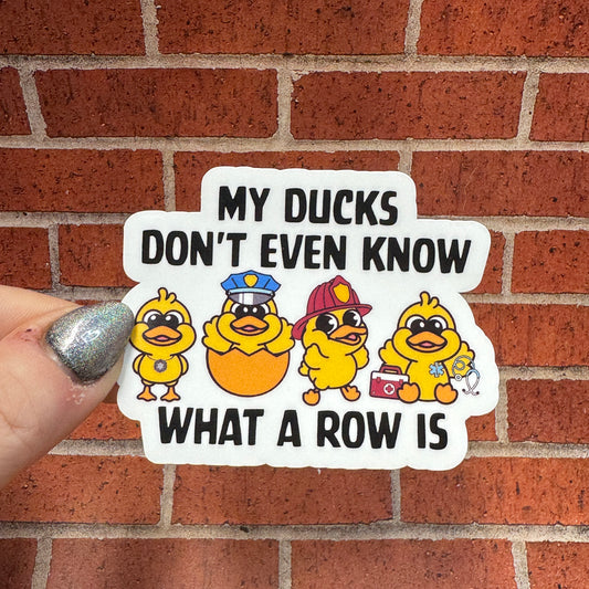 My Ducks Dispatch Sticker