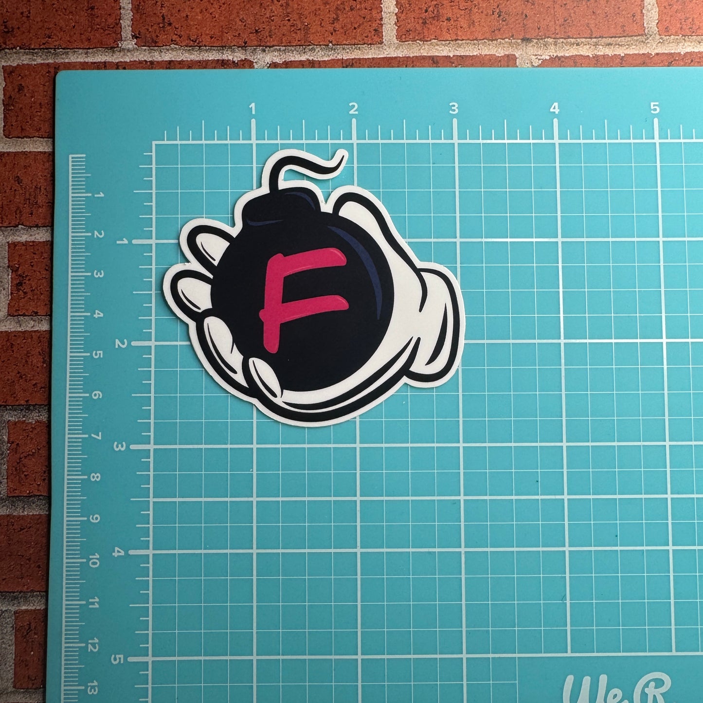 F Bomb Sticker