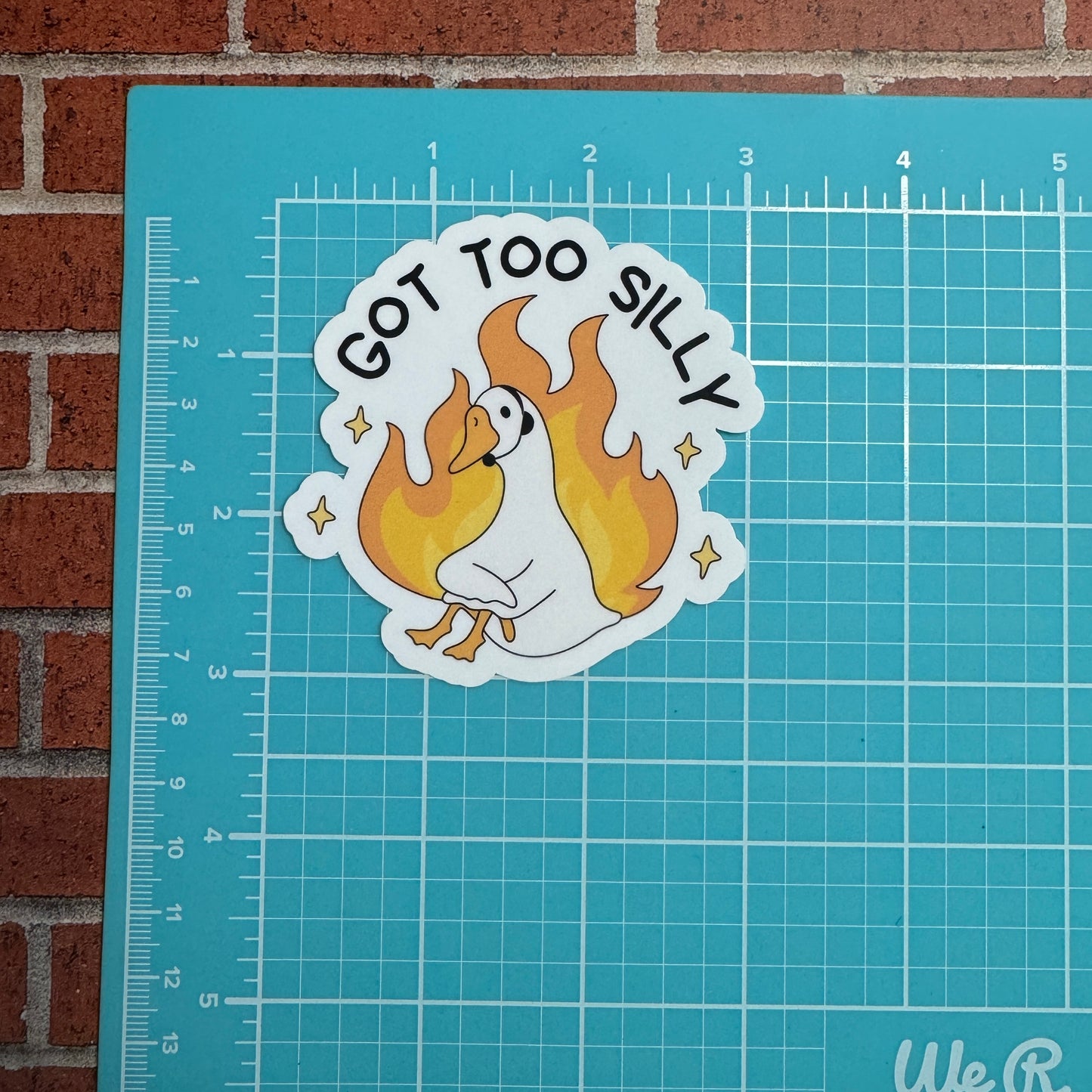 Got Too Silly Dispatch Sticker