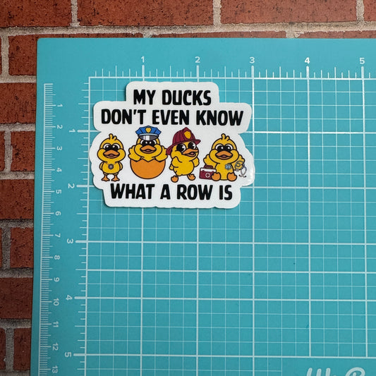My Ducks Dispatch Sticker
