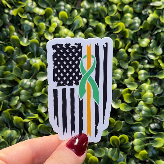 Dispatch Mental Health Flag Sticker