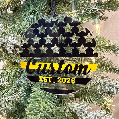 Acrylic Dispatch Ornament