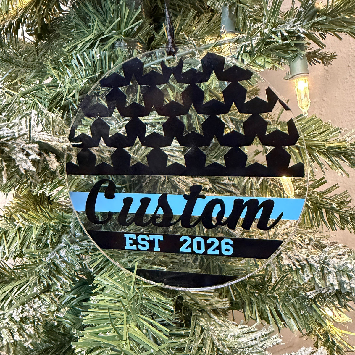 Acrylic EMS Ornament