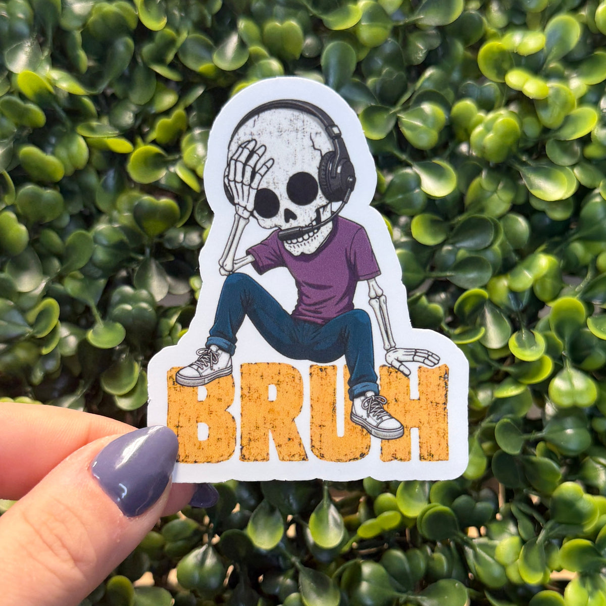 Bruh Dispatch Sticker
