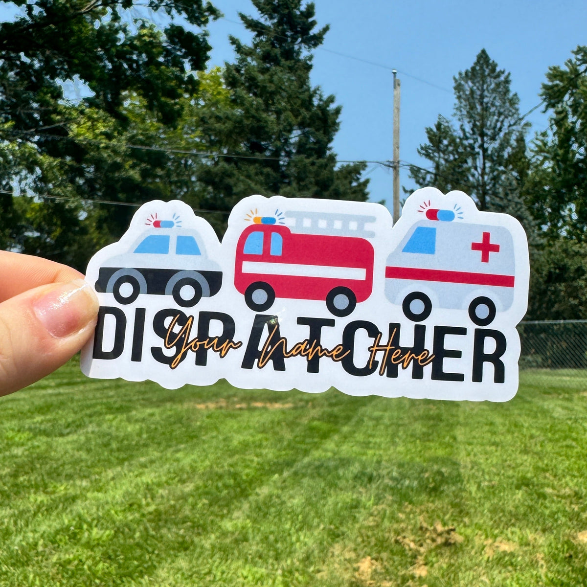 Dispatch Rigs Custom Dispatch Rigs Sticker – Witty Whits Design Shop LLC