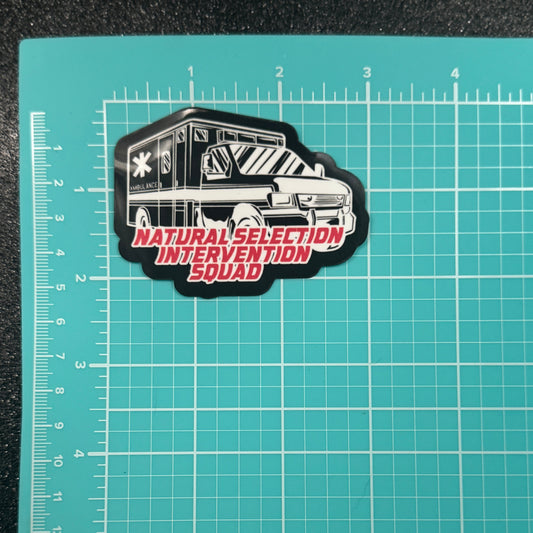 Natural Selection EMS Sticker