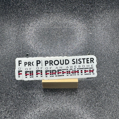 Firefighter Family Stickers
